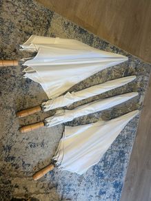 White Umbrellas