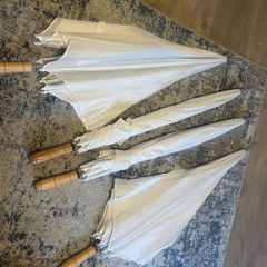 White Umbrellas