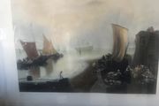 Signed Antique John Cother Webb Mezzotint Print