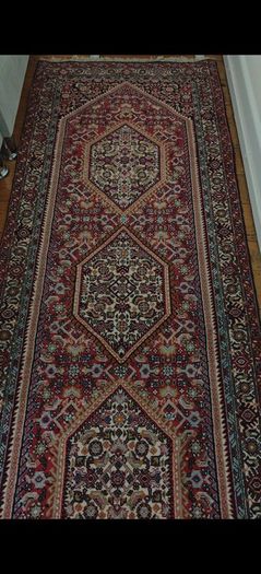 Stunning Persian Bidjar Rug and Runner Hand Knotted Rug Carpet