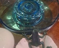 Art Deco Glass X 2