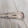 Vintage/antique three-piece silver-plated epns serving set in a fabric-lined box Image 2
