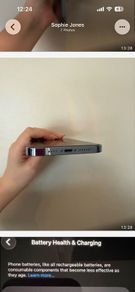 I phone 13 Pro max sierra blue