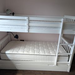 Bunk Bed with Trundle and 1 high quality matteress