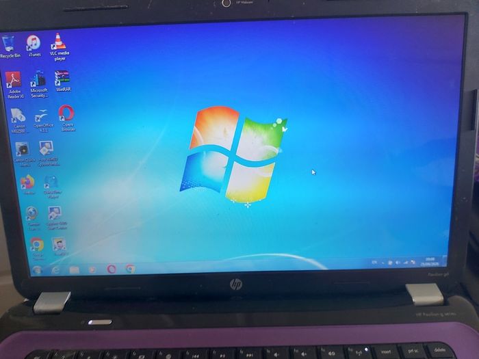 HP Pavilion g6, 15.6 inch Laptop, Intel Pentium CPU B950, 2.1GHz, 4GB Ram, 750GB HDD, Windows 7, 64 bit, Firefox, Opera, Chrome and VLC