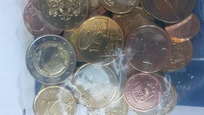 Latvia 2014 Euro Coins Starter Pack. Sealed. Uncirculated