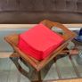 Vintage Mid Century Decorative Wooden Tray Bread Basket Serviette Holder Image 10