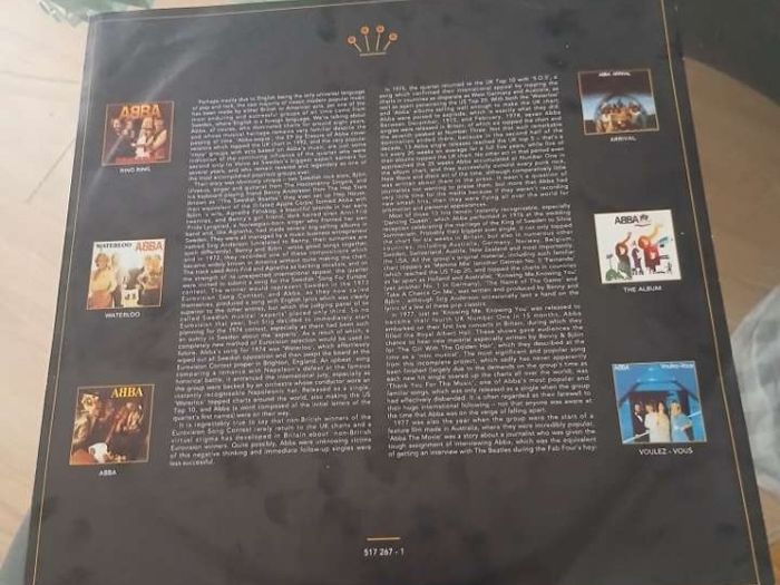 ABBA/Gold:Greatest Hits/1992/Double LP/Polydor/517 007-1