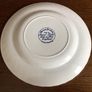 Blue and White 10 inch serving plate Chinese gardens Royal tudor Willow style Image 2