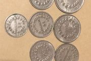 Costarican Coins x 7