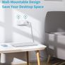 Extension Lead 2 Way Plug Sockets with Individual Switches Wall Mountable Power Strip 1.5M Extension Cable 13A Fused UK Plug 3250W Image 5