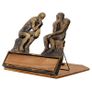 Music Stand Antique-Style Iron & Wood Image 2