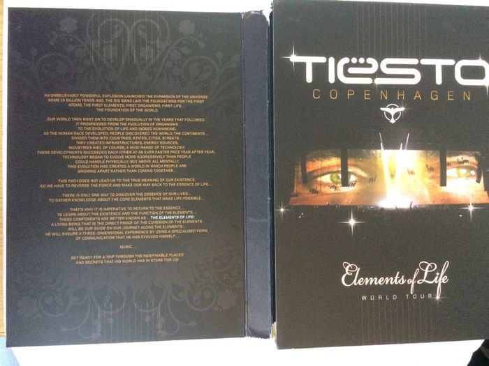 Tiesto - Copenhagen: Elements Of Life [Music DVDx2]