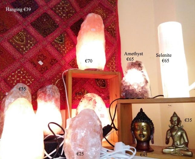 Himalayan Salt Lamp and T-Light Holder