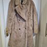 Pull&Bear teddy fur winter coat Image 6