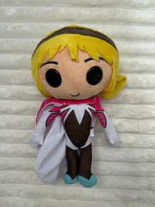 Marvel Spiderman Gwen hood plush Used Please see pictures
