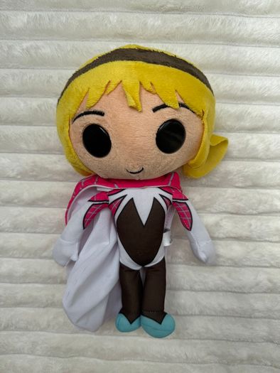 Marvel Spiderman Gwen hood plush Used Please see pictures