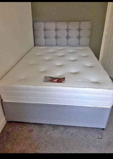 New Double, King And Superking Sizes Divan Beds Instock. Multiple Headboard Designs And Drawers Storage Available