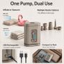 Outdoor Camping Mini Fast Charging Electric Air Pump 30W High Power 1200 Mah USB Charging Multi-Function Portable Inflatable And Deflation Dual-Purpose Pump, Suitable for Vacuum Compression Bags, Inflatable Sofas, Image 5