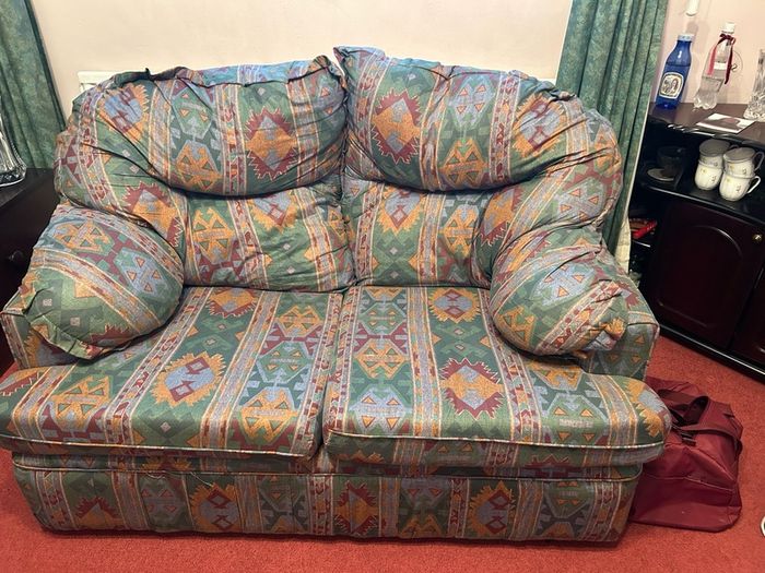 2 seater sofa and armchair