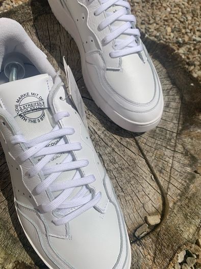 Get Premium White Leather Adidas Originals Supercourt