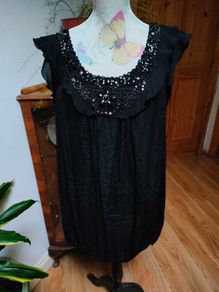 Ladies black new look inspire top.