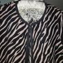 Luxe Zebra Statement Coat by JD Williams UK 18 (Generous Fit), AV Image 4