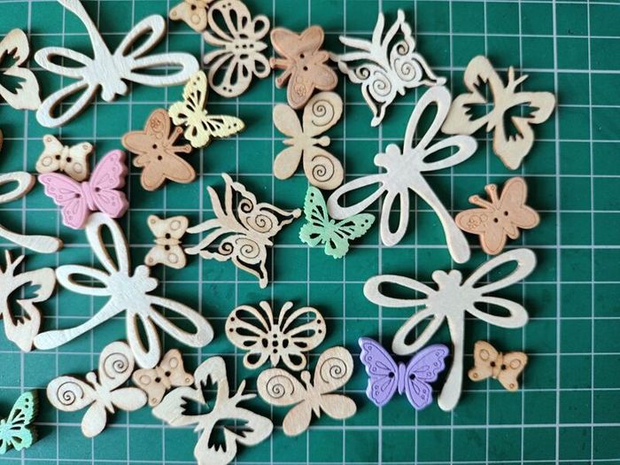 Craft Embellishments - Butterflies & Dragonflies