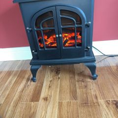 Electric glow fire