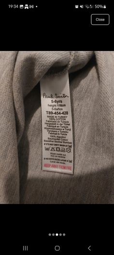 Paul Smith Junior Top /next chinos