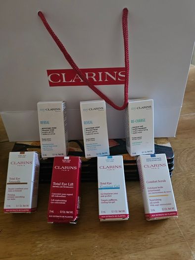 Clarins Skin Care Bundle  / All New / Sealed