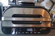 Ninja Food Health Grill &amp; Air Fryer With Smart IQ AG551UK