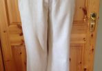 Size 10 Linen Maternity Trousers