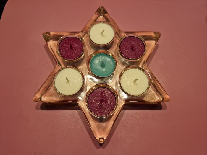 3 Table Centre Piece Tea Light Holders