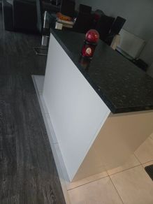 kitchen isle breakfast bar custom made