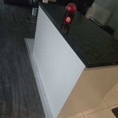 kitchen isle breakfast bar custom made