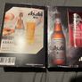 Asahi beer Official half Pint 2 Glasses set brand new Image 4