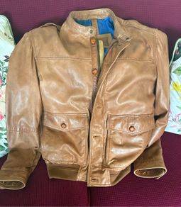 Massimo Dutti Leather Jacket