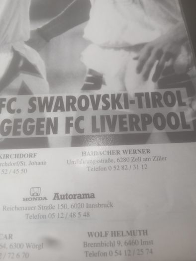 Liverpool Programmes