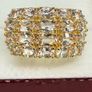 Silver Exquisite Harry Ivens Morganite & Zircon Ring Image 3