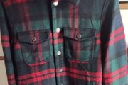 Pull&amp;Bear Men's Plaid Checked Jacket Size S Like New