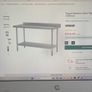 stainless steel table VOGUE Image 7