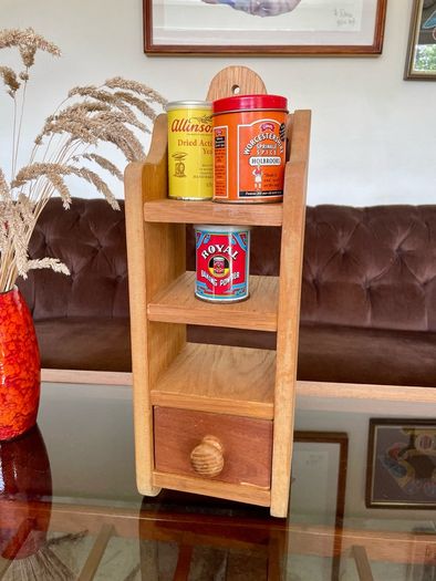 Rustic Decor Wooden Wall Hanging Counter Display Shelf 3 Tier or 4