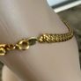 Gold tone necklace Image 4