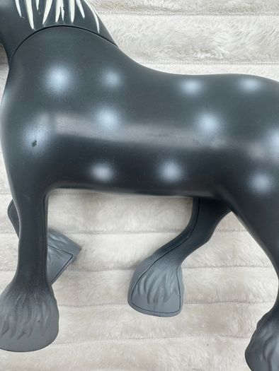 Wissper 109358375 Grass World Play Set Grey ONLY Horse Simba USed Dity PLease see pictures