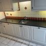 Large Painted Shaker Kitchen Black Granite Worktops Rangemaster Image 3