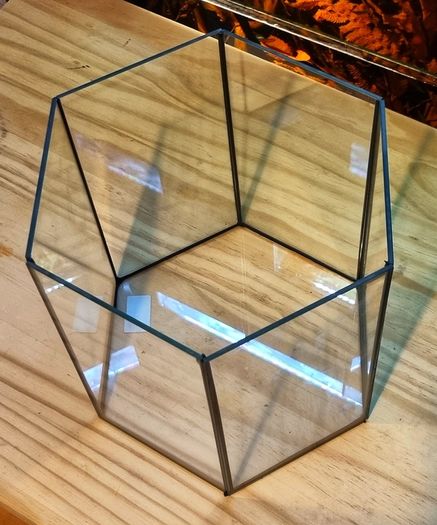 Hexagonal Aquarium 17l