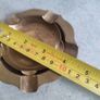 Rare find  2 x Old Vintage Brass Small Ashtrays Insert inside each other for easy cleaning . Image 5