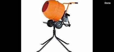 electric concrete mixer