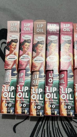 The balm brand new lip oils